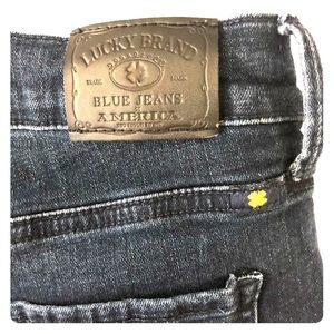 Lucky Brand Blue Skinny Jeans Size 10, 30in Inseam